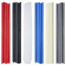 60 PC 플라스틱 용접로드 -PP / PVC / ABS / 플라스틱 용접로드 키트 자동차 범퍼 플라스틱 수리에 적합, 하나, 여러 가지 빛깔의