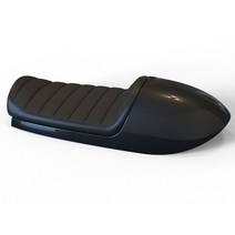 부캐너125 부캐너250 리미티드 하드 카페레이서 시트백 안장, 브이카페 전용, 블랙, 1개