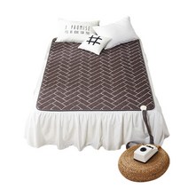 한돌 온수매트 프리미엄 극세사 브라운 HH-1B 저소음 무동력 싱글 더블 온열매트 온열장판, 프리미엄 극세사 브라운 HH-1B싱글200X100cm