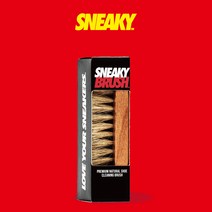 영국 스니키 신발 솔 브러쉬 프리미엄 돼지털 부드러운 타입 슈케어 SNEAKY, 단품
