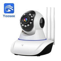 yoosee 2mp 3mp 홈 보안 wifi 카메라 무선 ip 카메라 아기 모니터 팬 틸트 원격 제어 양방향 오디오 야간 cctv, 2mp 카메라 64g 카드, au 플러그