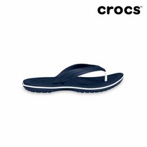 크록스 [크록스] 공용 크록밴드 플립 네이비 11033-410