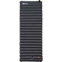 [일본직구]MOBI GARDEN 초경량 에어매트 침대 접는 컴팩트 아웃도어 캠핑, 블랙 싱글