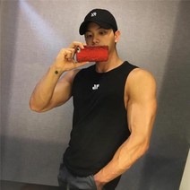 남성 싱글렛 마라톤복 여름 신제품 전술 스포츠 메쉬 민소매 조끼 체육관 러닝 장비 훈련 근육 통기성 티셔츠