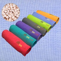 [에코숲라이프] 편백나무 편백자수 경추베개, 레드