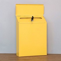 벽걸이우편함 유럽풍 우체통 빨간 인테리어 우편함 루프 스위트홈 전원주택, [옵션]프리미엄라인-4