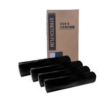 청아 스트레치필름 공업용랩 포장용랩, 18MICx350M, 흑색