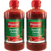 Diamond 다이아몬드 핫 소스 삼발올렉 425g 2팩, 1개