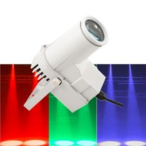 빔프로젝터 휴대용빔프로젝터 미니빔프로젝터 캠핑빔프로젝터미니 화이트 쉘 LED 프로젝터 9W RGB 색상 변, 한개옵션0