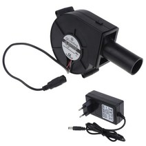송풍기 휴대용 무선 에어건 겨울 눈 Euusuk 플러그 바베큐 팬 12v 2.5a 5500rpm 공기 터보 바베큐 캠핑 화재 숯 스타터 요리 dropshipping, 03 EU-26MM-S