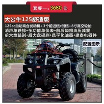 ATV 4륜 오토바이 오프로드 비치 숲속, 125cc D