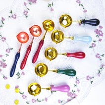 실링왁스 스푼 멜팅스푼 스탬프 왁스씰 제작, 레드로즈