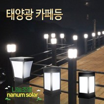 나눔 태양광 정원등 가로등 LED 태양열 조명 카페등 잔디등, 1-02.태양광카페등 (100-흰불빛)벽걸이형