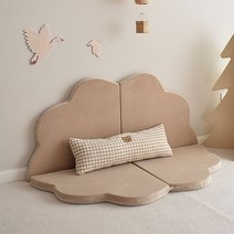 북유럽 대형 침대 벽가드 매트 범퍼쿠션, 20 초콜릿매체60x60x4개