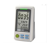 공기 품질 모니터 PM2.5 0 ~ 500mg/m3 tes5321test 습도 및 온도 VOCs, 한개옵션0