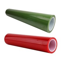 실리콘 점착 내열 마스킹 테이프 8mm x 50M 내열테이프 마스킹테이프 점착테이프 실리콘테이프 열테이프, 녹색