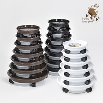 센스이동식 받침 바퀴 결합으로 이동 및 회전이 용이, 백색