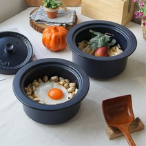 찌개 전골 국물음식 요리초보 뚝배기냄비 미니가마솥 강된장 설렁탕기 삼계탕 알밥, 중/브라운