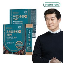 그린스토어 초록입홍합환 3300 30포x2개, 단품, 단품