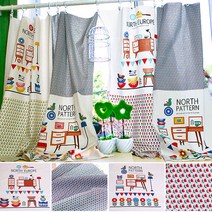 원단-북유럽리빙커트지[60594], 빨간튤립