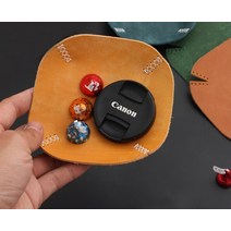 [가네샤몰]미니 가죽 트레이 악세사리 화장품 귀걸이 반지 악세사리정리함 DIY, 브라운(푸에블로)