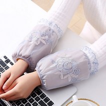꽃무늬 레이스 팔토시 짧은 공방 반토시 팔뚝 핸드워머