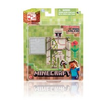 마인크래프트 변명자 Mattel 다이아몬드칼 파괴수 키링세트 물약 엔더드래곤 장난감 피규어 미니 선물, 철 골렘 세트