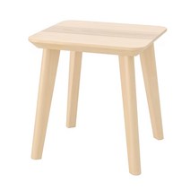 이케아 리사보 보조테이블 물푸레무늬 45x45x45cm 자작나무원목, 이미지참조