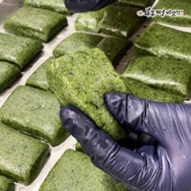 해풍맞은 쑥향가득 진도참쑥 국내산찹쌀100% 쑥찰떡 총1kg x12개입, 상세페이지 참조