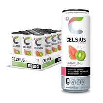 １2 Fl Oz (Pack of 12) Sparkling Kiwi Guava CELSIUS Sparkling Kiwi Guava Functional Essential Ener, 1