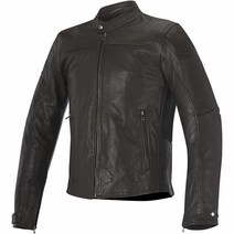 모터사이클자켓 바이크자켓 Alpinestars 알파인스타 남성용 Brera 에어플로우 가죽 오토바이 재킷 토바코 브라운 58