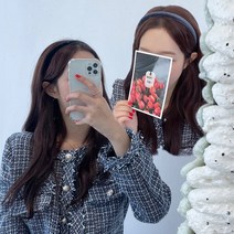 VANANA2 국내제작 프리미엄 벨벳 소재 무지 캐주얼 머리띠 헤어밴드 2개세트