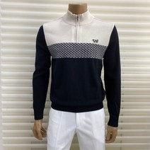 인디안 웰메이드 남성 가을 골프 하프 터틀 니트 티셔츠 XF 9211