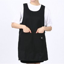 VAE211 겨울 모직 원피스앞치마 요양보호사 시장앞치마 앞치마, VAE211_그레이(L)