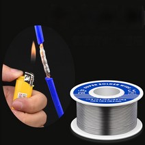 납선 주석 와이어 용융 로진 코어 코일 솔더 환경 보호 저온 용접 08mm 1 개, 7.mimi 12g 08mm