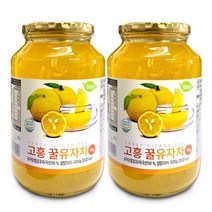 하이네 고흥 꿀유자차 1kg+1kg / 총 2kg