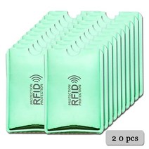 카드지갑 알루미늄 안티 Rfid 카드 홀더 NFC 차단 리더 잠금 ID 은행 케이스 보호 금속 신용 5-20 개
