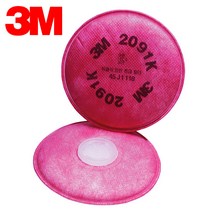 3M 2091K 방진필터 (2개 1조입), 단품