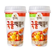 2분조리 국물떡볶이 매콤달콤 즉석용기컵 170g x 12개, 상세페이지 참조