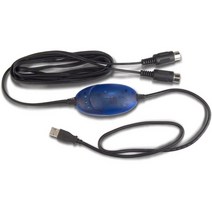 USB 연결을 통한 M-Audio Midisport Uno 휴대용 1-in/1-out MIDI 인터페이스(16 x 16 MIDI 채널), 단일옵션
