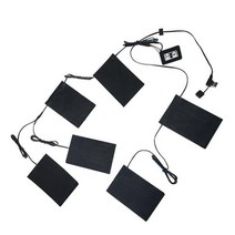 배달대행조끼 열선조끼 usb발열조끼 충전 의류 가열 패드 5 전기 가열 시트 3 기어 조절 가능한 온도 가열 히터 패드 조끼 자켓