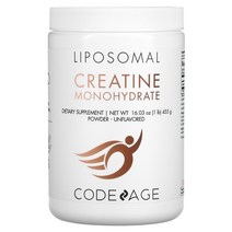 코드에이지 리포소말 크레아틴 일수화물 분말 무맛 455g(1lb) 헬스 벌크업보충제 운동전부스터