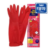 1+1 태화 뉴특대 XL 고무장갑 천연 생고무 조리장갑, 3개