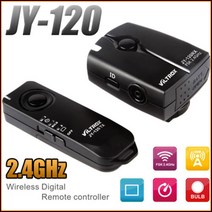 호루스벤누 유무선릴리즈 JY-120-B 니콘MC-30타입/2.4GHz - 송신기+수신기세트 송신기+수신기세트(JY-120-B)