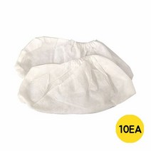 보호복 녹색 작업보호복 일회용 부직포 덧신 10개, 색상:[색상]본상품