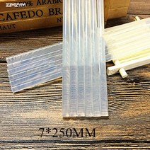 글루스틱 1PC 7mm 핫멜트 접착제 스틱 열 총 높은 점도 수리 키트 DIY 손, 한개옵션0
