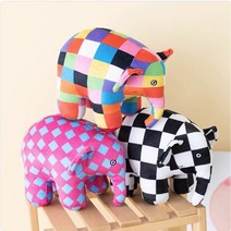 알록달록 코끼리 엘머 Elmer 인형, B