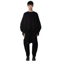 아스파라거스 풀 백사이드 지퍼 맨투맨