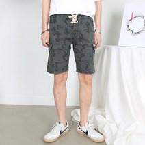 제로스어패럴 카모패턴 밴딩 반바지 S~2XL 빅사이즈