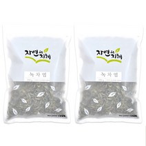 자연의지혜 국산 녹차엽, 350g, 2개, 2개